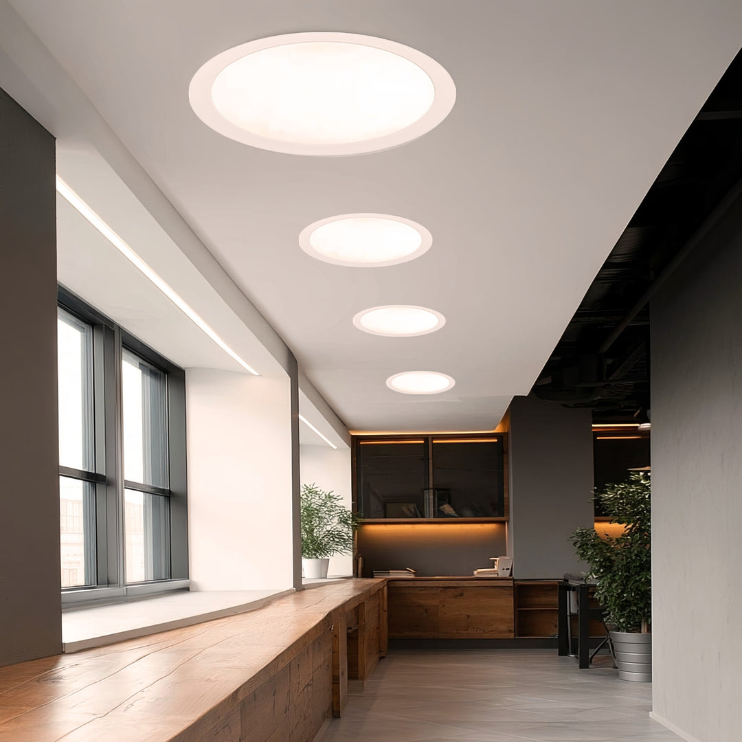 Maclean MCE372 R SLIM LED-inbouwplafondplaat 18W Neutraal wit 4000K 170*26mm 1900 lm