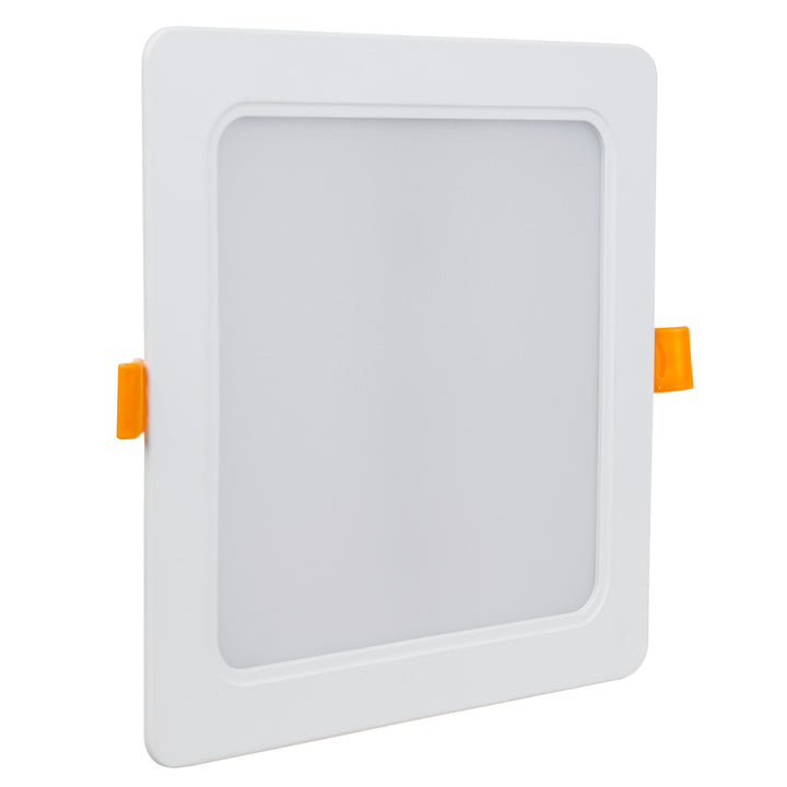 Maclean MCE374 S Plaque de plafond LED encastrée SLIM, 18W, blanc neutre 4000K, 170*170*26mm, 1900lm,