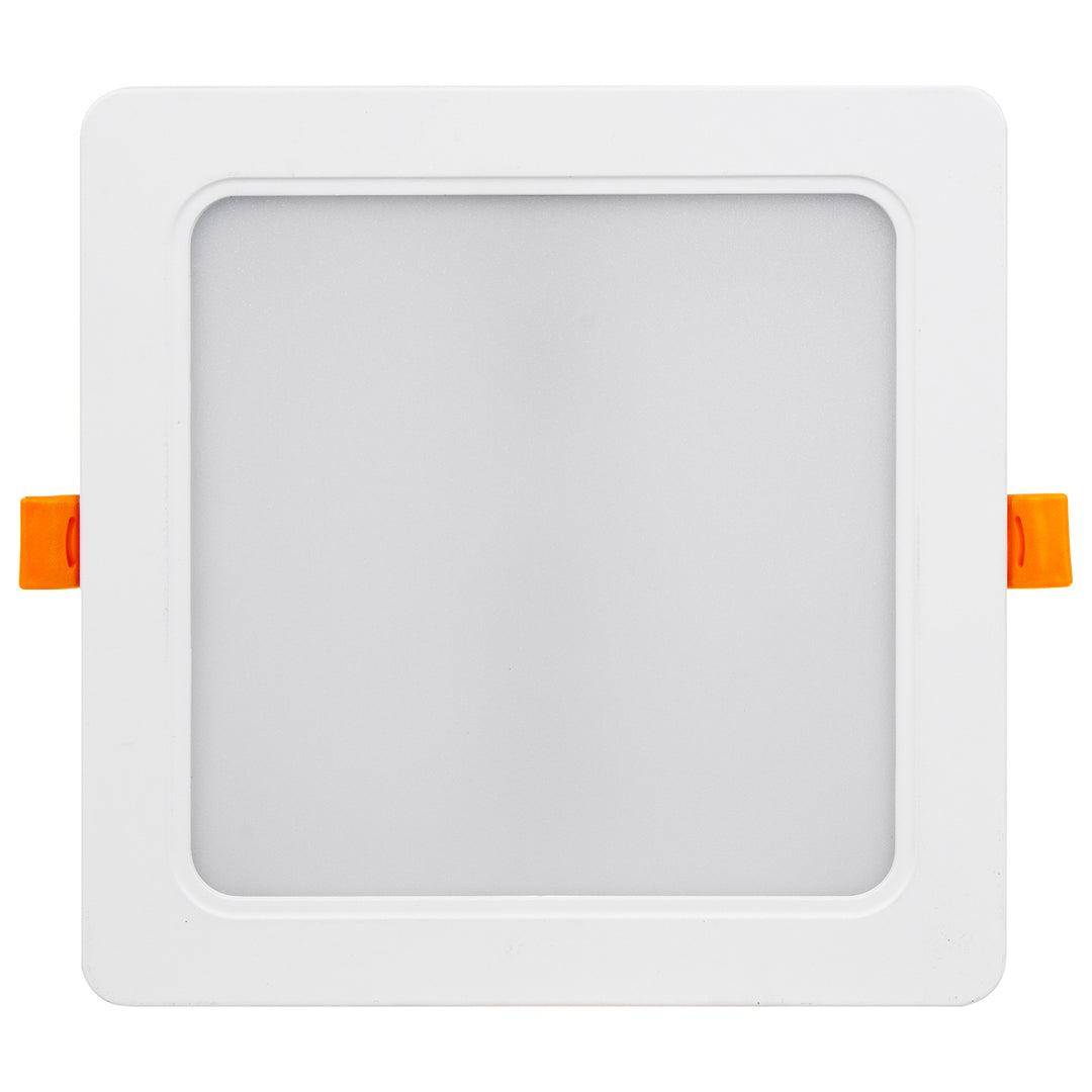 Maclean MCE374 S SLIM LED-inbouwplafondplaat, 18W, neutraal wit 4000K, 170*170*26mm, 1900lm,