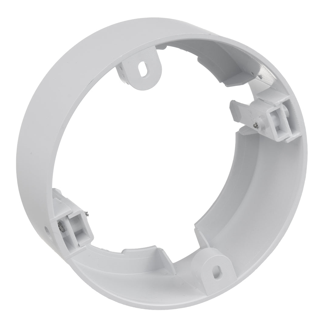 Maclean adapter voor opbouwmontage, voor 9W LED paneel, rond, 120*38mm, MCE376 R