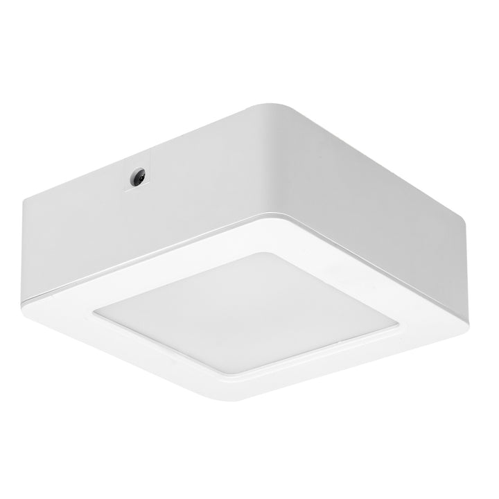 Maclean MCE378 S Opbouwadapter, voor 9W LED paneel, vierkant, 120*120*38mm,