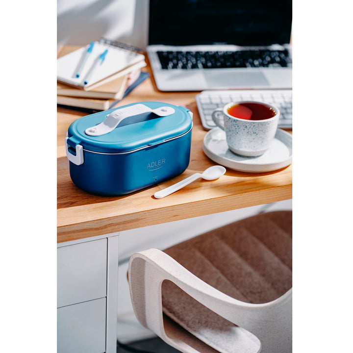 Récipient chauffant pour aliments 0,8 litre Adler AD 4505 bleu