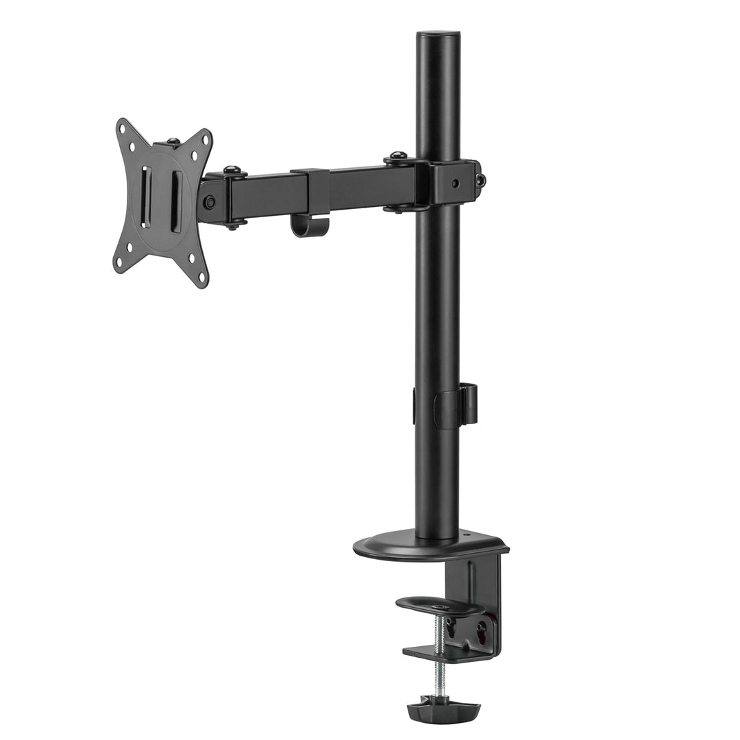 Maclean bureaubeugel voor LCD-monitor, enkele arm, VESA 75x75 en 100x100, 17-32", 9kg, MC-572N