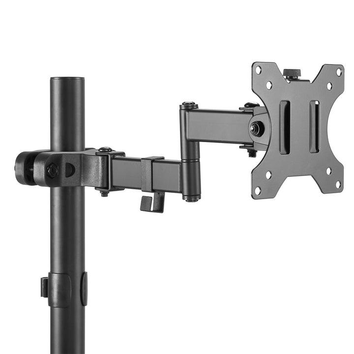 Maclean buis/post monitorsteun 28-60mm, dubbele knikarm, 17-32'', 8kg max, MC-984