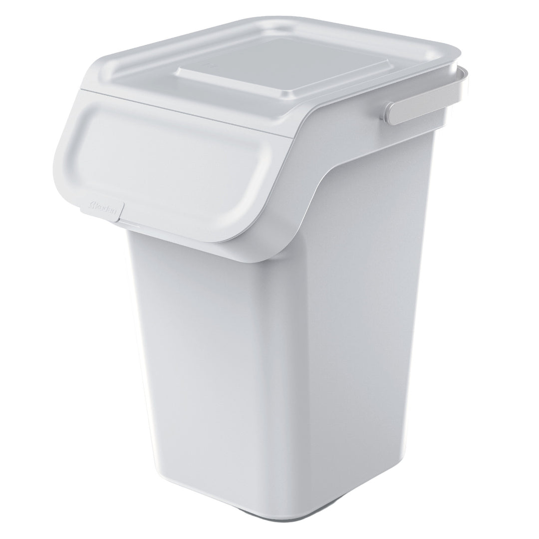Keden prullenbak, actief koolfilter, 25 liter, as, Kaddi Q