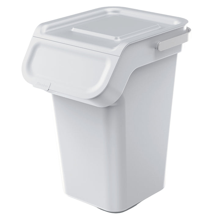 Keden prullenbak, actief koolfilter, 25 liter, as, Kaddi Q