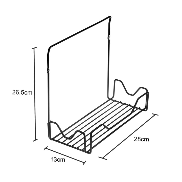 ABJ badkamerplank, voor badbenodigdheden, wandmontage, chroom