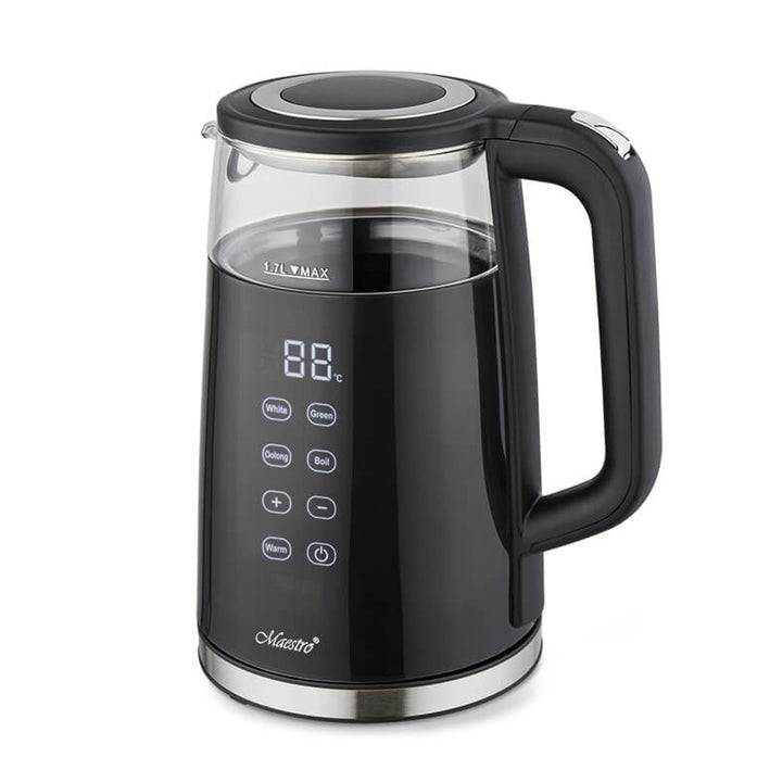 Bouilloire électrique Maestro, sans fil, écran tactile, 1.7L, 2200W, MR-049