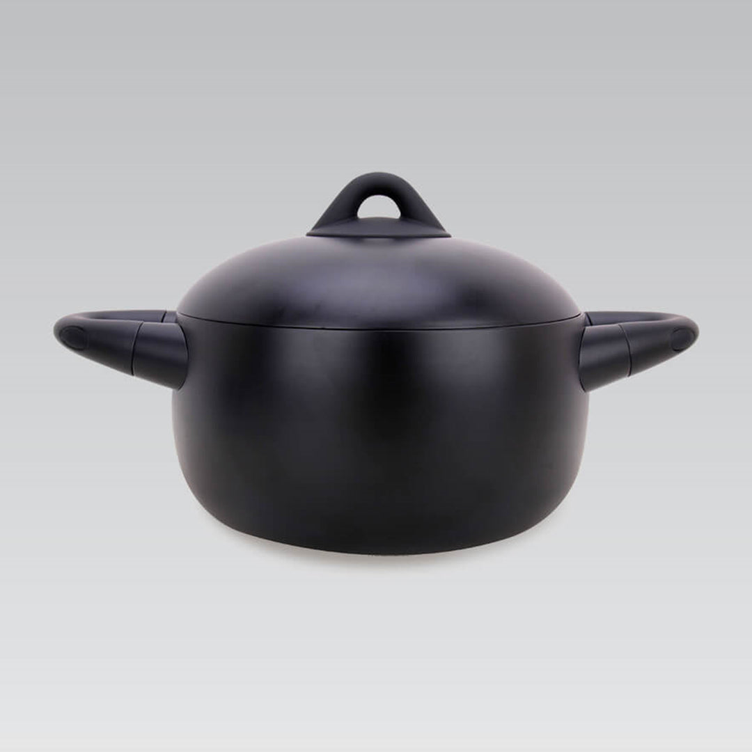 Maestro soeppan met deksel, 2,2 liter, 18 cm, gegoten aluminium, antiaanbaklaag, MR-4017-18