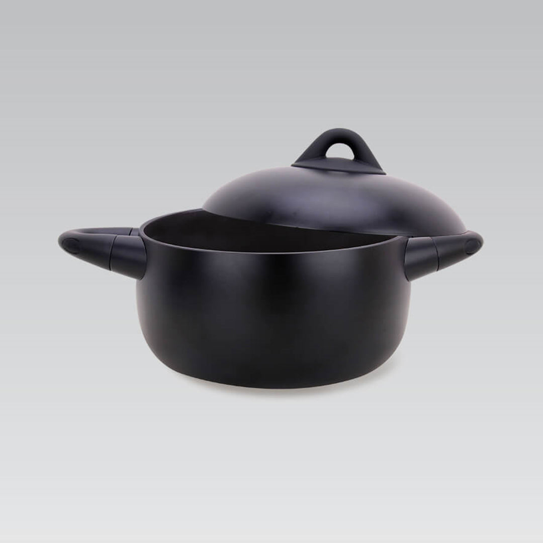 Maestro soeppan met deksel, 2,2 liter, 18 cm, gegoten aluminium, antiaanbaklaag, MR-4017-18