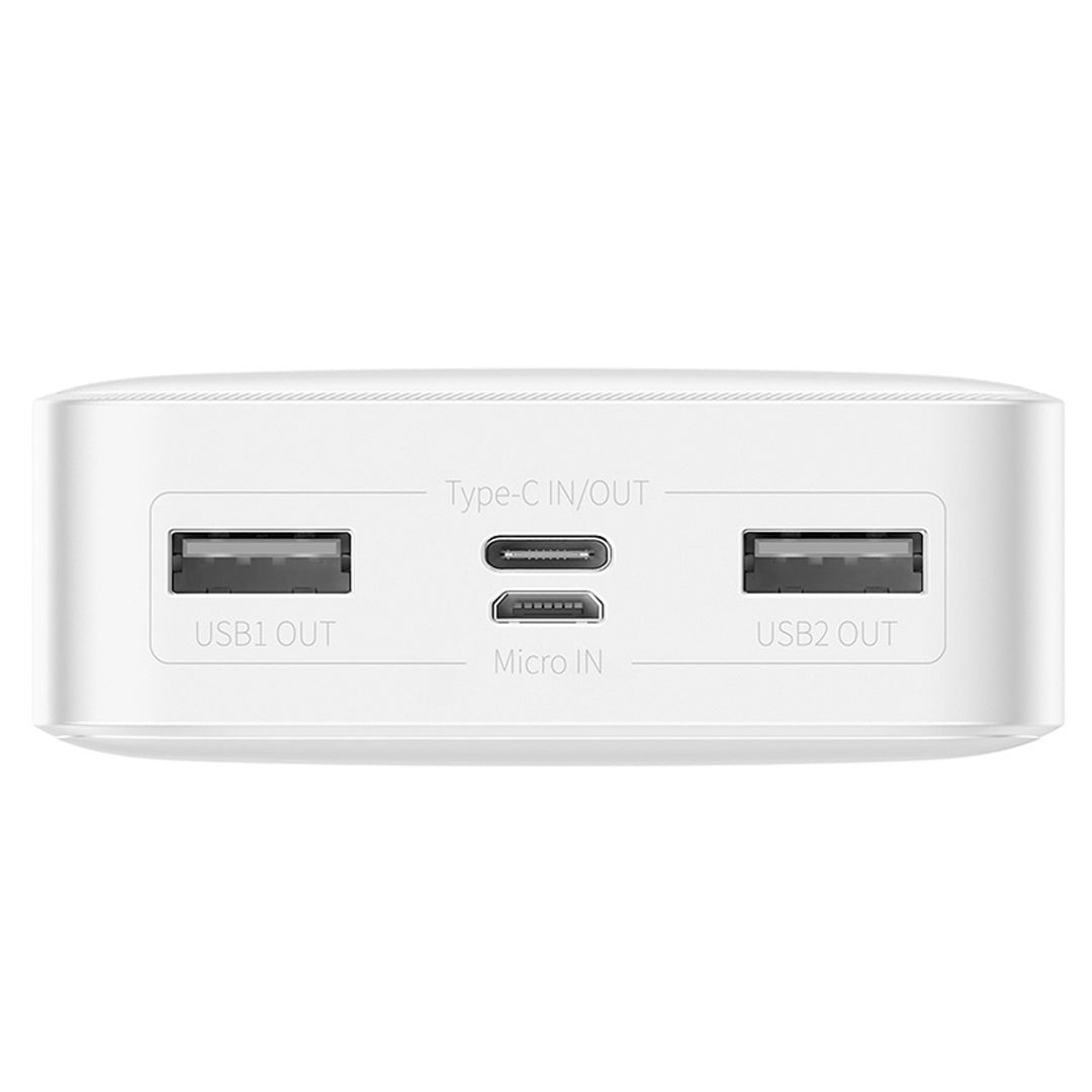 BASEUS Powerbank Bipow 20000mAh, 2xUSB, USB-C, 15W (PPDML-J02) wit