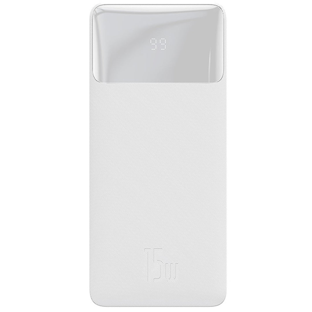 BASEUS Powerbank Bipow 20000mAh, 2xUSB, USB-C, 15W (PPDML-J02) wit