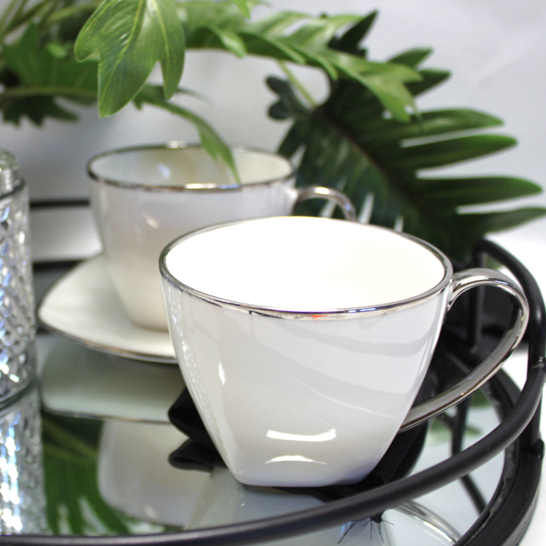 Set de tasses à café en porcelaine Reine Isabell W23SV60-06358