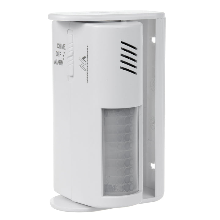 Maclean draadloos toegangssignaleringsapparaat, PIR-sensor, bereik van 8 m, gevoed door 9V DC-batterij, volume boven 70 dB, MCE311 W