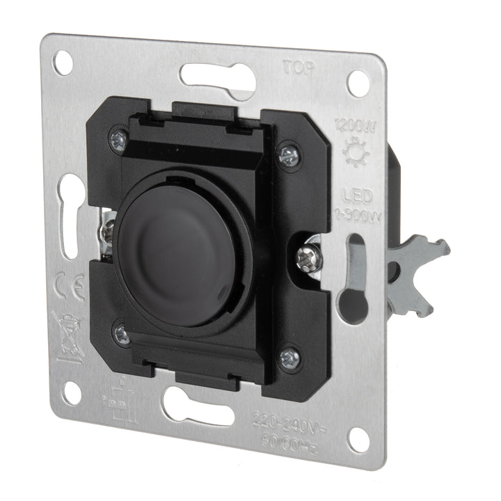 Maclean PIR-sensor met kort bereik, bereik 5-6 cm, inbouwbehuizing, max. belasting 1200 W, MCE313 B