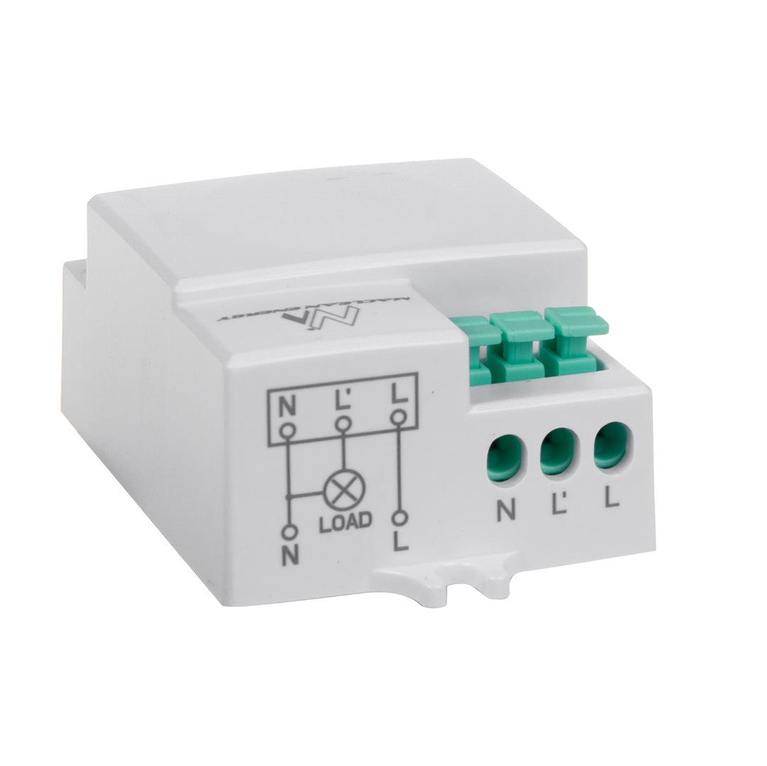 Maclean microgolfbewegingsmelder, bereik 8m, max. belasting 1200 W, IP20, 5,8 GHz, MCE316