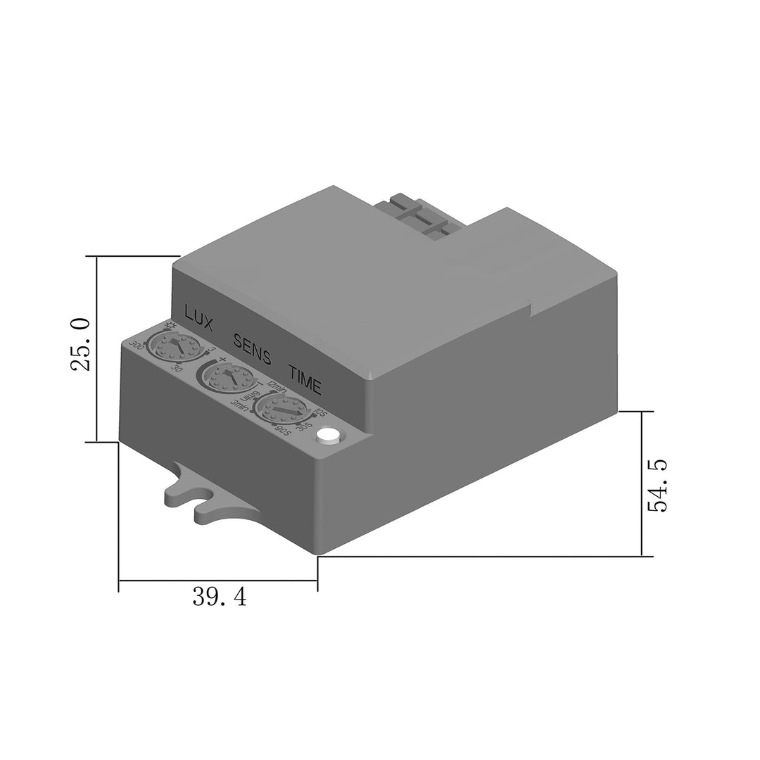 Maclean microgolfbewegingsmelder, bereik 8m, max. belasting 1200 W, IP20, 5,8 GHz, MCE316