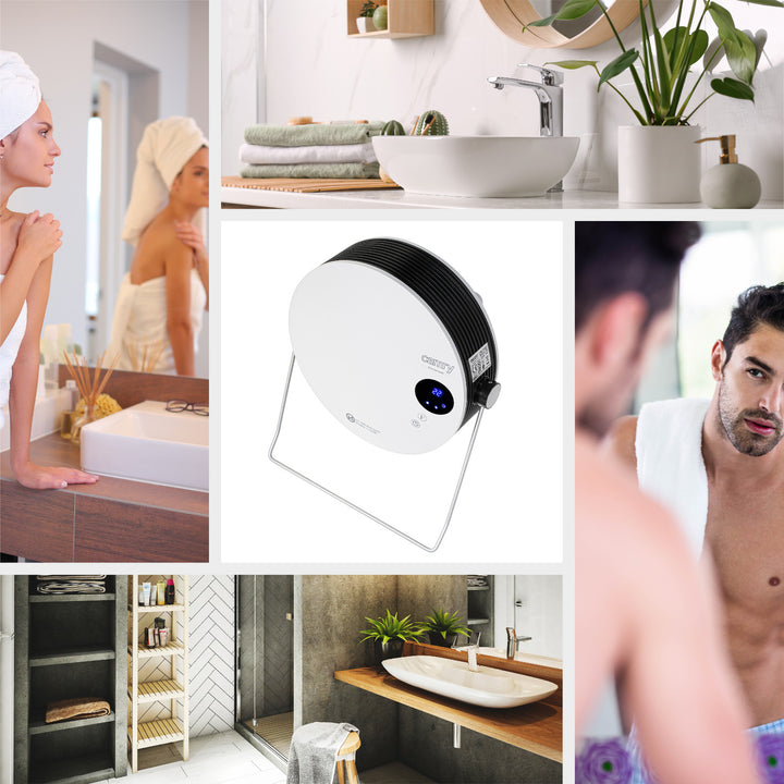 Chauffe-bain Camry, puissance 2000W, 2 niveaux de chauffe, écran LCD, télécommande, CR 7747