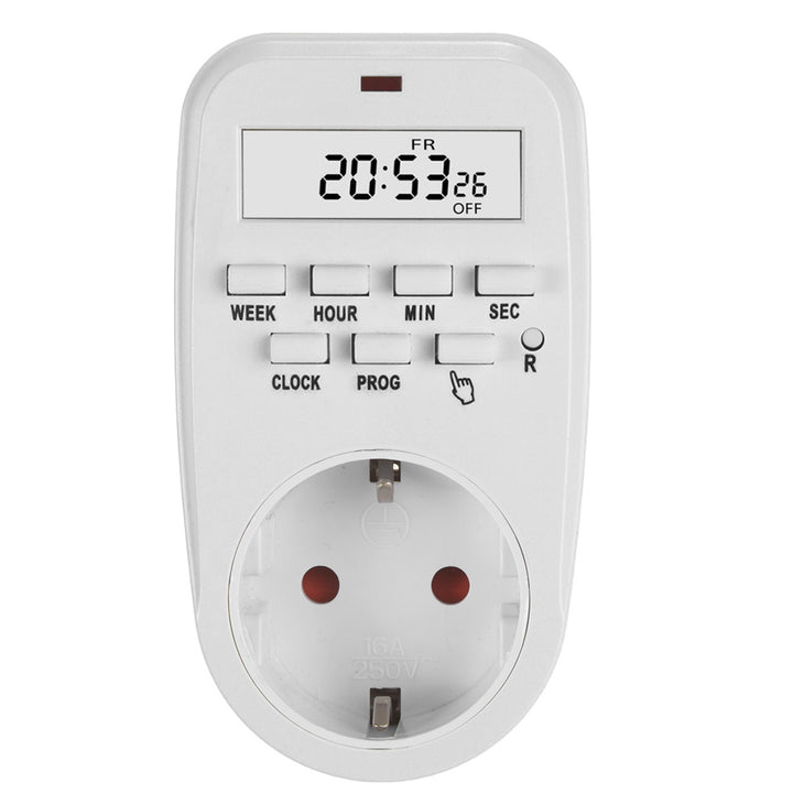 GreenBlue digitale klok - timer, max. opladen 16A, IP20, GB362 F