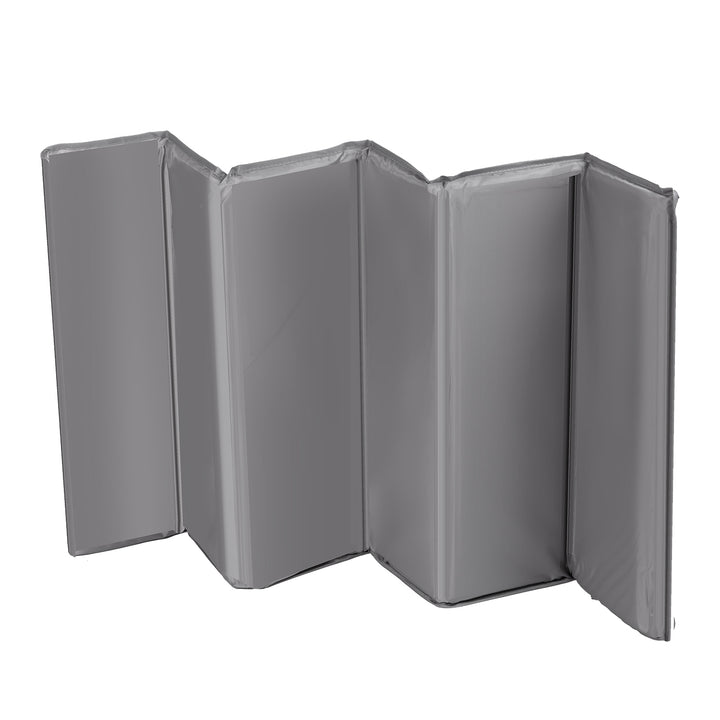 Lit de voyage Promedix, 125x65x74cm, gris, roulettes, housse de protection, PR-803 G + Korbell 26L poubelle à couches usagées