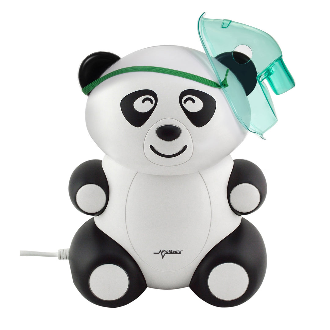 Promedix reiswieg, 125x65x74cm, grijs, wielen, beschermhoes, PR-803 G + Panda baby-inhalator PR-812