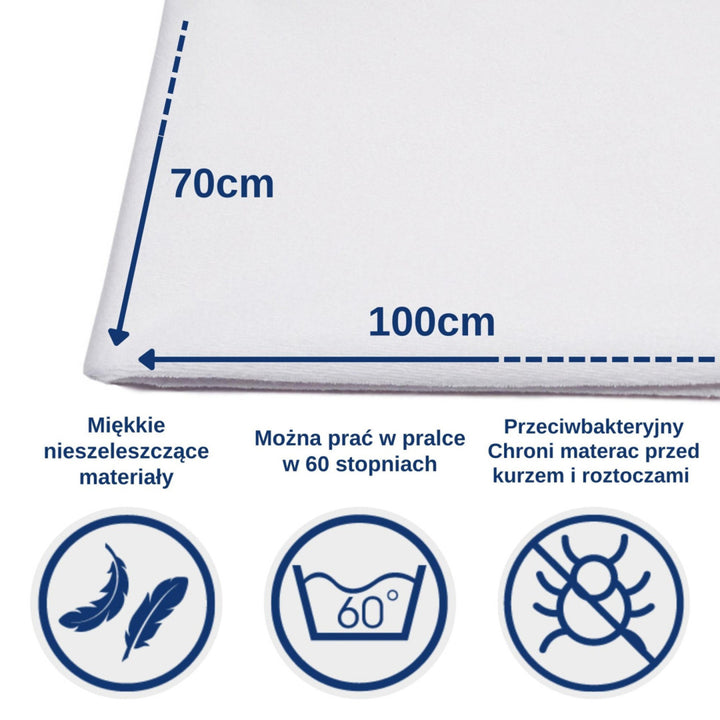 Snibbs protection imperméable doublée en polaire 70x100 cm