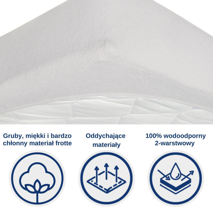 Drap imperméable Snibbs, gris, 60x120 cm, T-SNI-100234