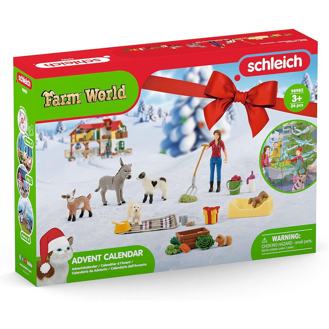 Calendrier de l'Avent 2024 Schleich Farm World SLH98983