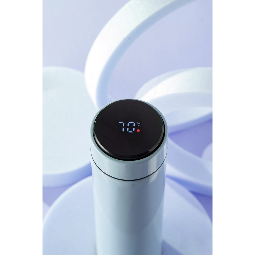 Thermos Adler, écran tactile LED, capacité 473 ml, couleur bleue, AD 4506