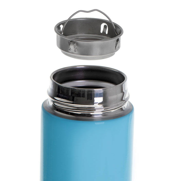 Thermos Adler, écran tactile LED, capacité 473 ml, couleur bleue, AD 4506