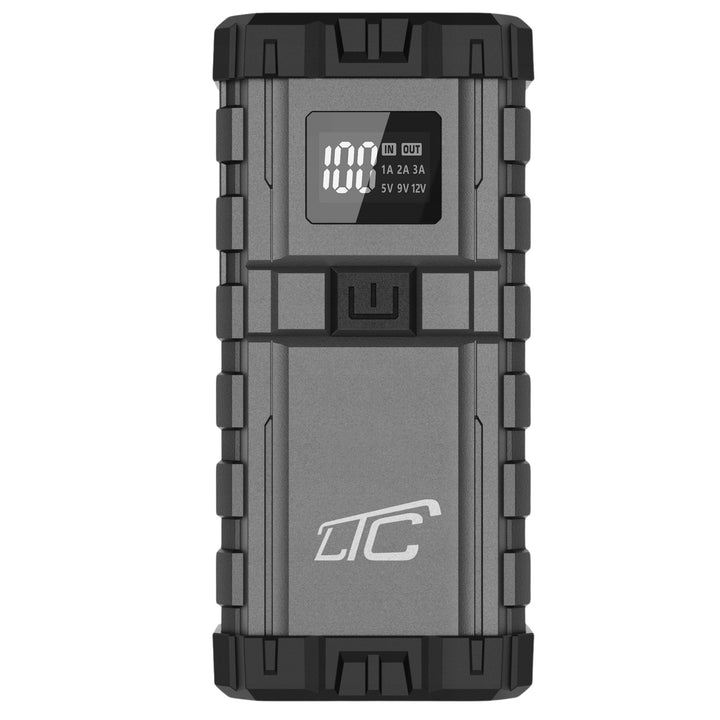 JUMP STARTER LTC 24000MAH/2500A POWER BANK QC TYPE-C PD 65W/USB OUT 3A DC 12V.