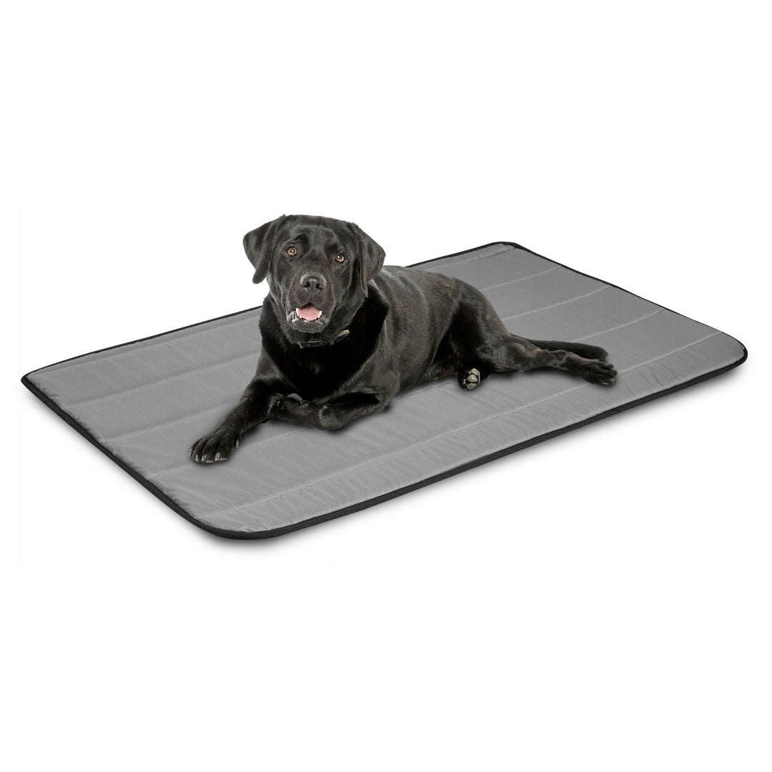 Lit pour chien, imperméable, codura, 120x80 cm, gris, MATACODU120/80SZA