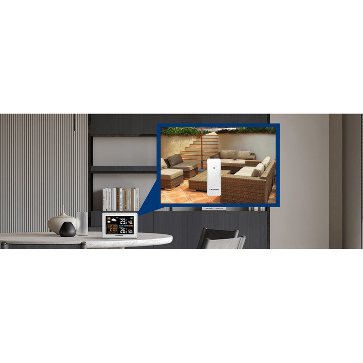 Station météo Blaupunkt, hygromètre, pression, prévisions, WS30WH