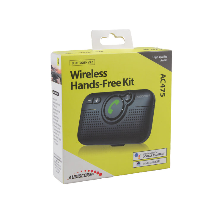 Le kit mains libres Bluetooth 5.0 Audiocore AC475 prend en charge Google et Siri