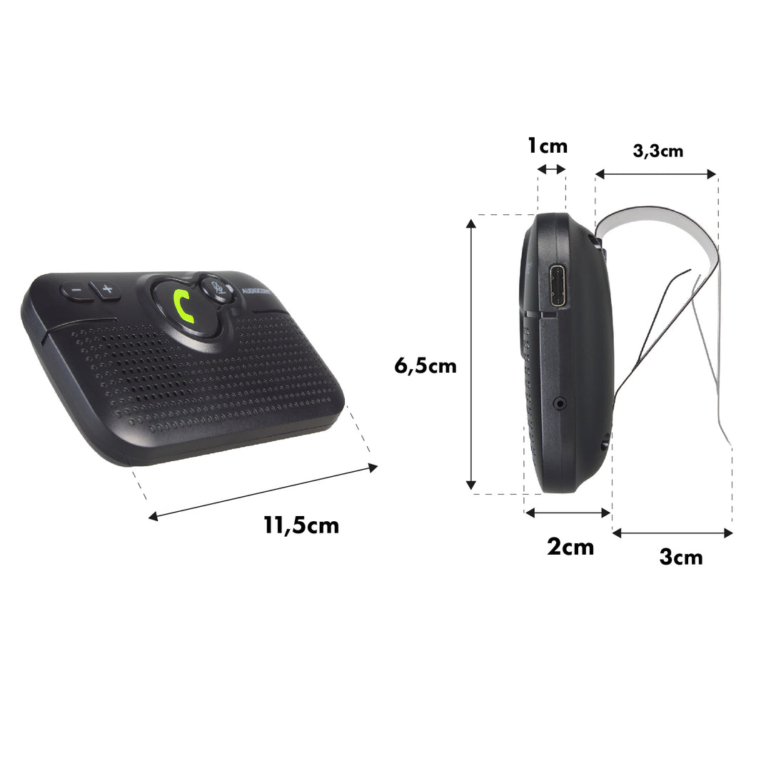 Le kit mains libres Bluetooth 5.0 Audiocore AC475 prend en charge Google et Siri