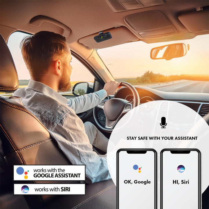 Le kit mains libres Bluetooth 5.0 Audiocore AC475 prend en charge Google et Siri