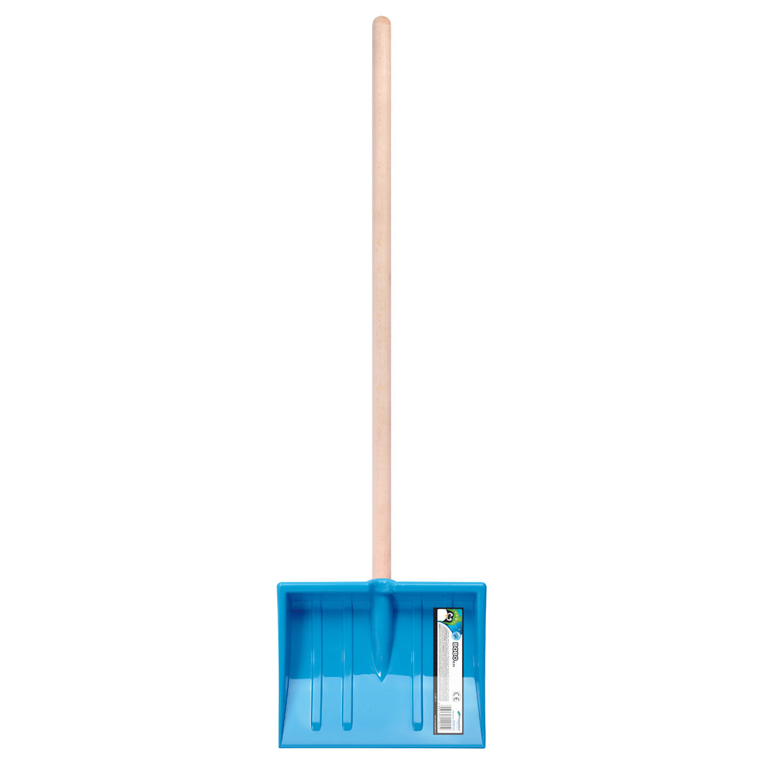 Prosperplast Bobo Pelle à neige pour enfants manche en bois bleu