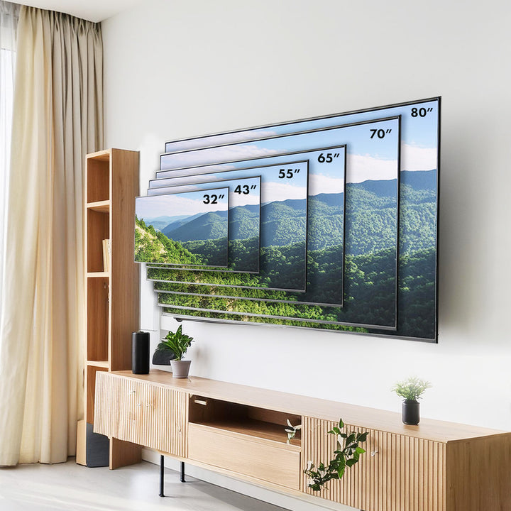 Maclean MC-413 TV-beugel max VESA 600x400 32-80" 45kg kantelverstelling +0°~-10°