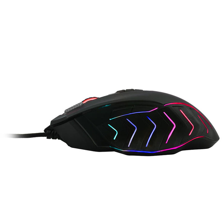 Souris de jeu A4TECH, USB, 8000 DPI, patins métalliques, J95 RGB Pixart (Activé)