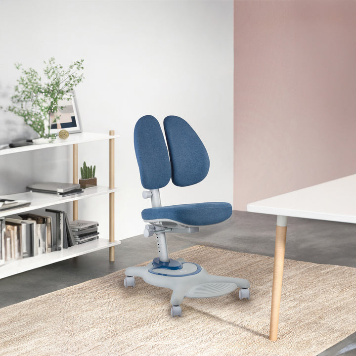 Chaise pour enfants Ergo Office, appui-tête réglable, hauteur réglable, max 75kg, ER-484N