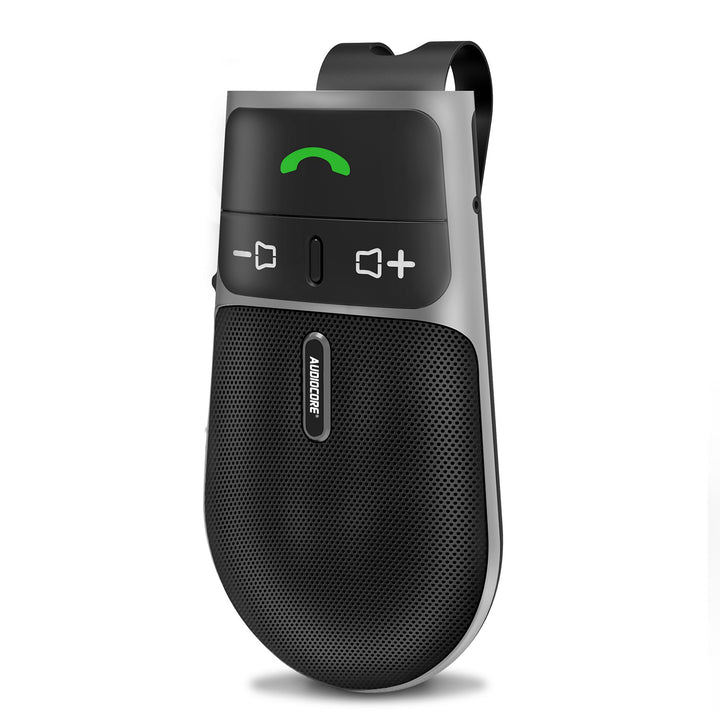 Kit mains libres Bluetooth 5.0 Audiocore AC480 A2DP avec haut-parleur 2 W, compatible Google et Siri