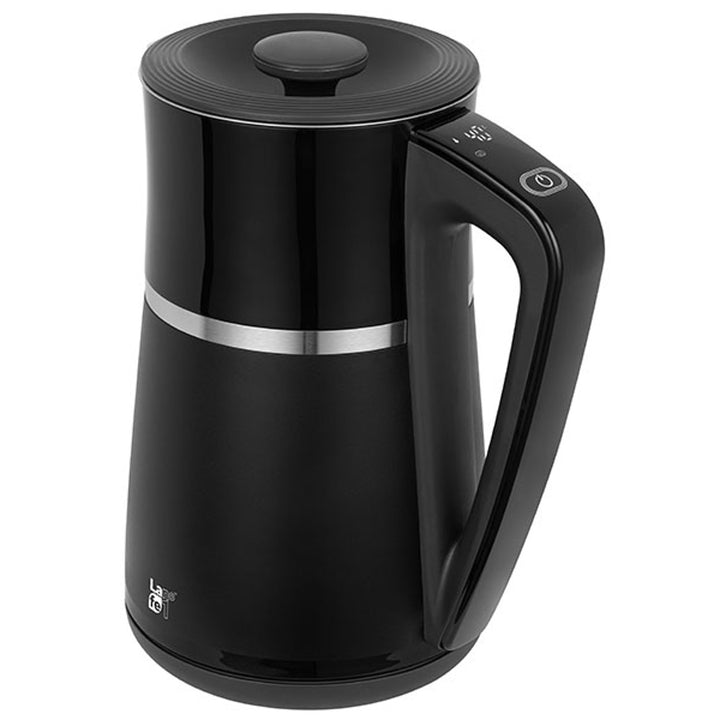 Bouilloire sans fil avec contrôle de la température et double paroi LAFE 1.7L CEG020 noir