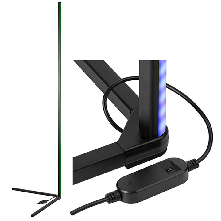 TRACER Lampe d'angle Ambience RGB - Smart Corner 12 modes d'éclairage