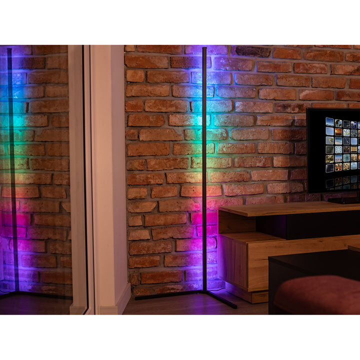 TRACER Lampe d'angle Ambience RGB - Smart Corner 12 modes d'éclairage