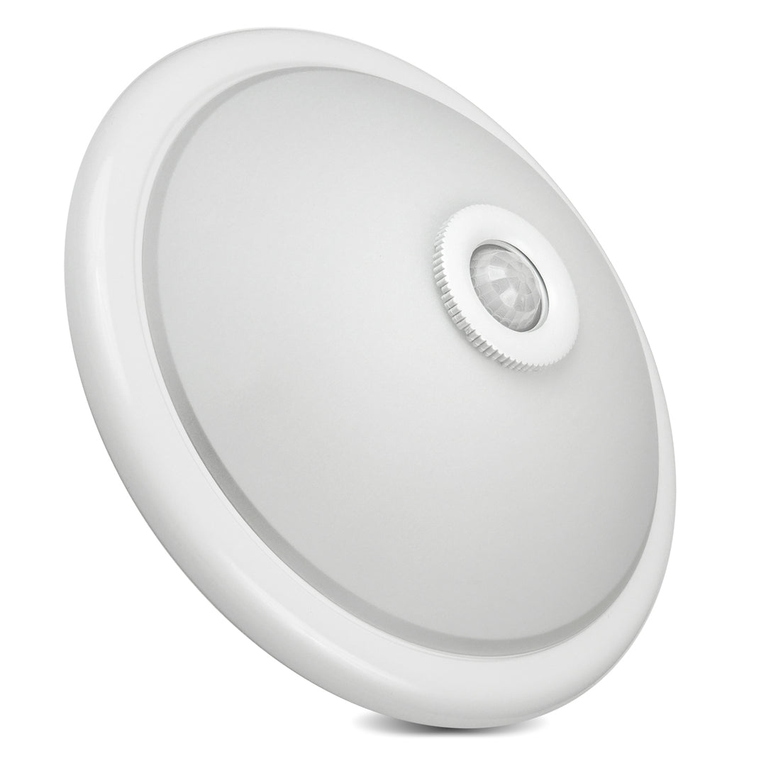 Plafond met Maclean PIR-sensor, plafond, met LED-lichtbron, 2x max. 40W, E27, 220-240V~ 50/60Hz, MCE324 + 2xMCE266