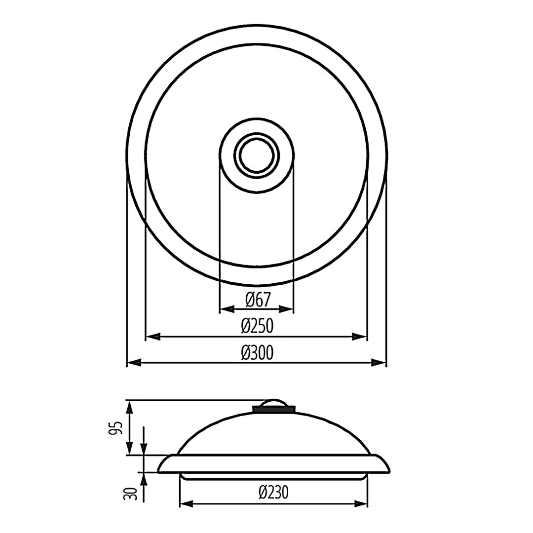 Plafond met Maclean PIR-sensor, plafond, met LED-lichtbron, 2x max. 40W, E27, 220-240V~ 50/60Hz, MCE324 + 2xMCE266