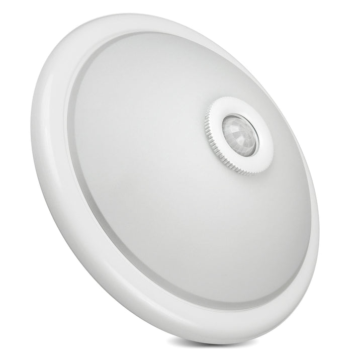 Plafond met Maclean PIR-sensor, plafond, met LED-lichtbron, 2x max. 40W, E27, 220-240V~ 50/60Hz, MCE324 + 2xMCE267