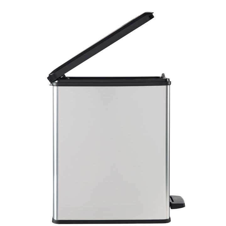 Poubelle Curver, avec pédale, capacité 25 litres, Slim Bin