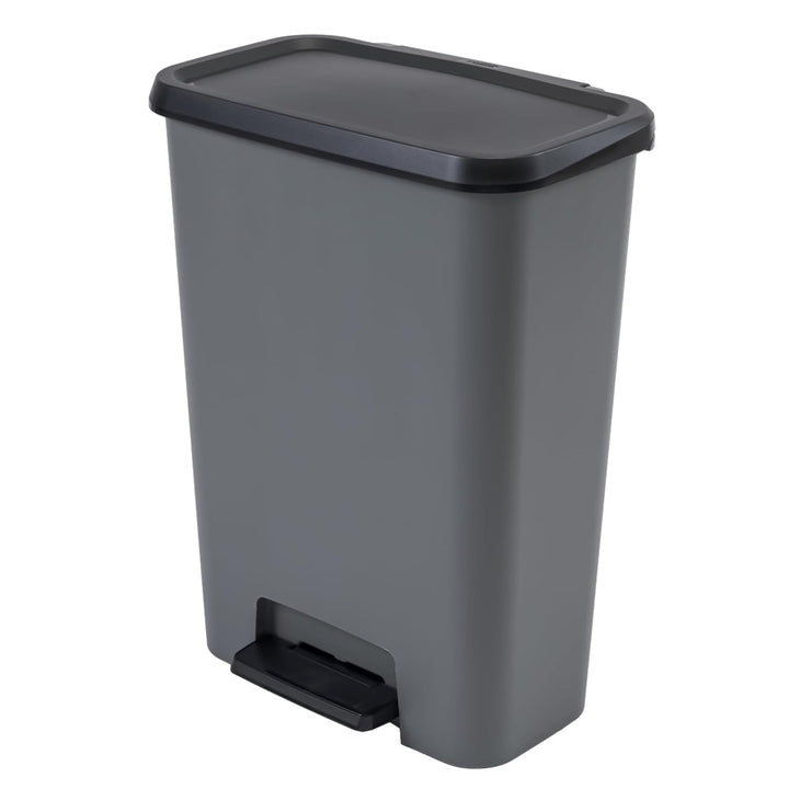 Curver prullenbak, met pedaal, inhoud 2x23 l, Compatta Duo