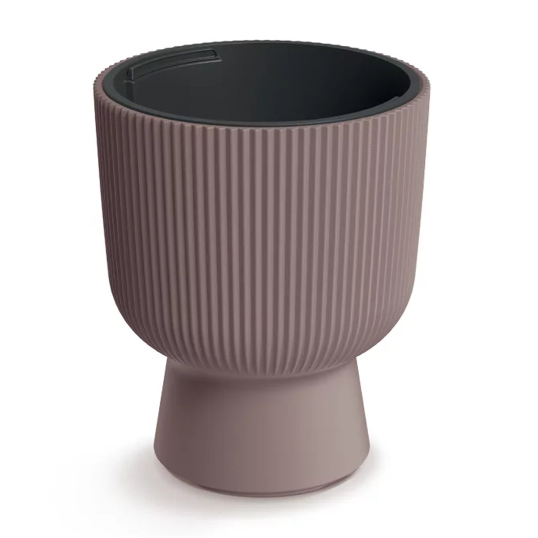 Prosperplast DBMIG400-4985U Pot de fleurs avec insert diamètre 390 mm couleur marsala